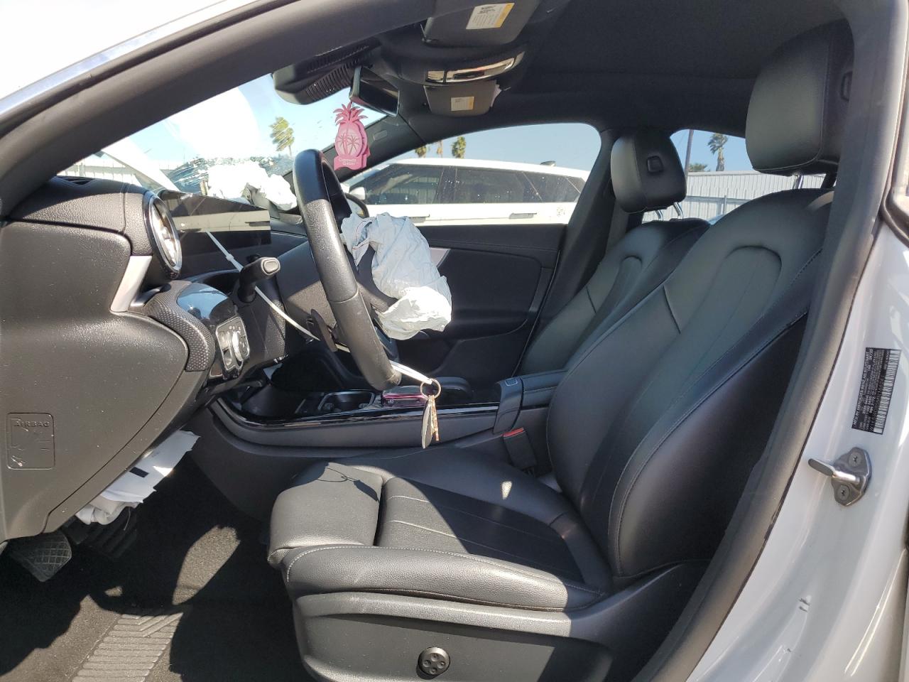 2021 Mercedes-Benz CLA-klasse VIN W1K5J4GB5MN166241 Copart auction photo, undercarriage damage thumbnail 7