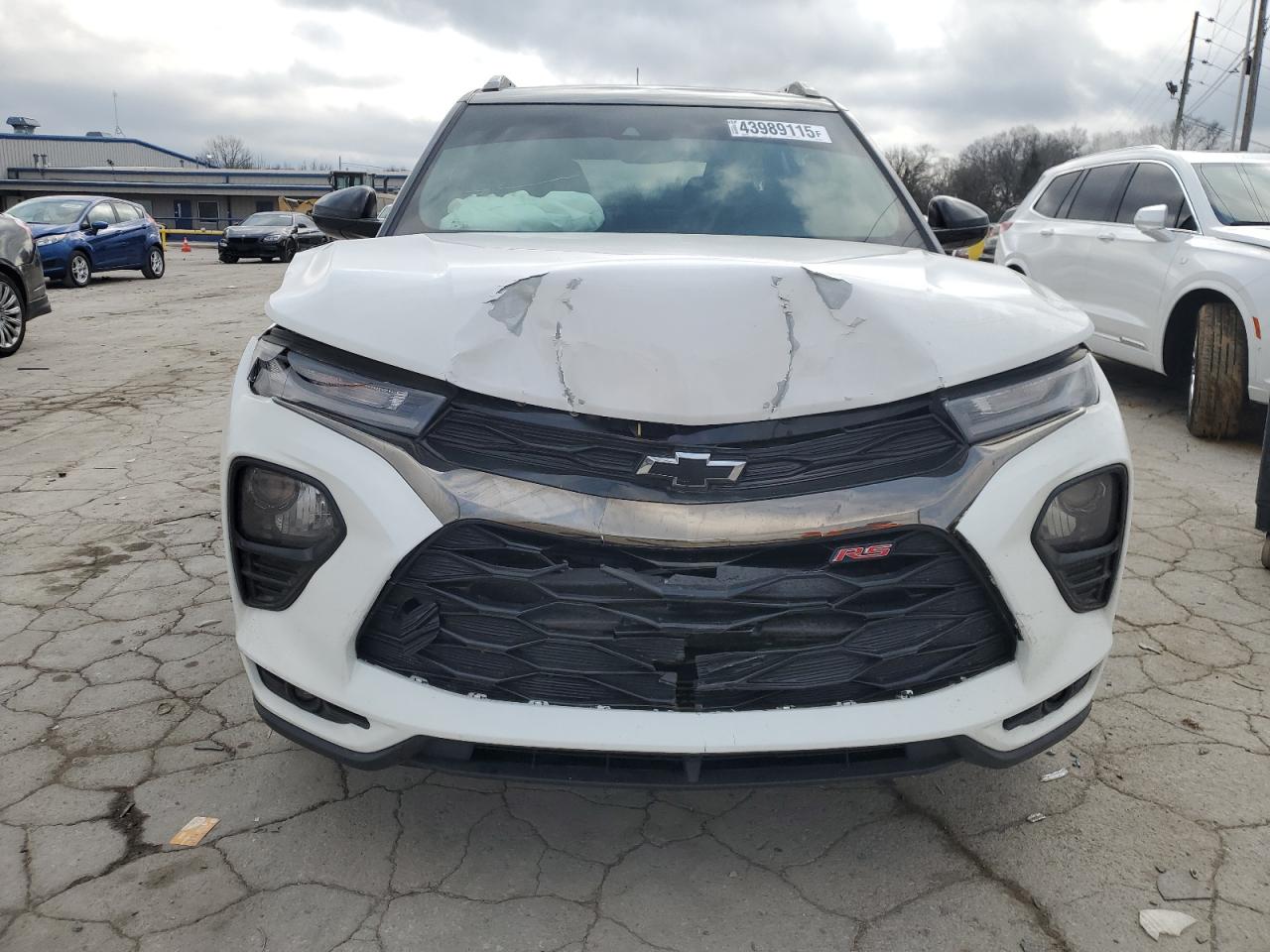 2021 Chevrolet TrailBlazer VIN KL79MTSL6MB172934 Copart auction photo, all over damage thumbnail 5