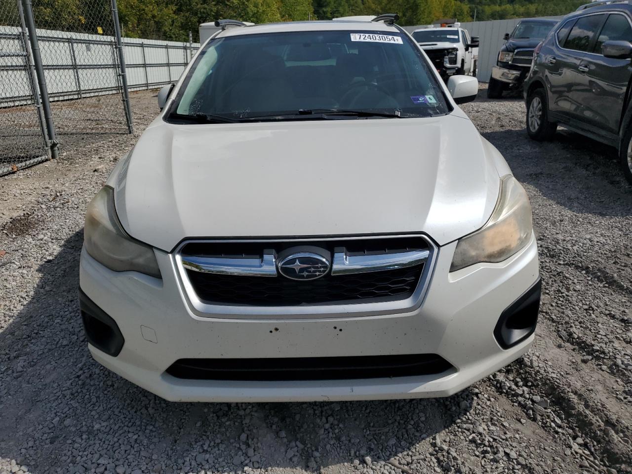 2014 Subaru Impreza VIN JF1GPAD6XE8274755 Copart auction photo, rear end damage thumbnail 5