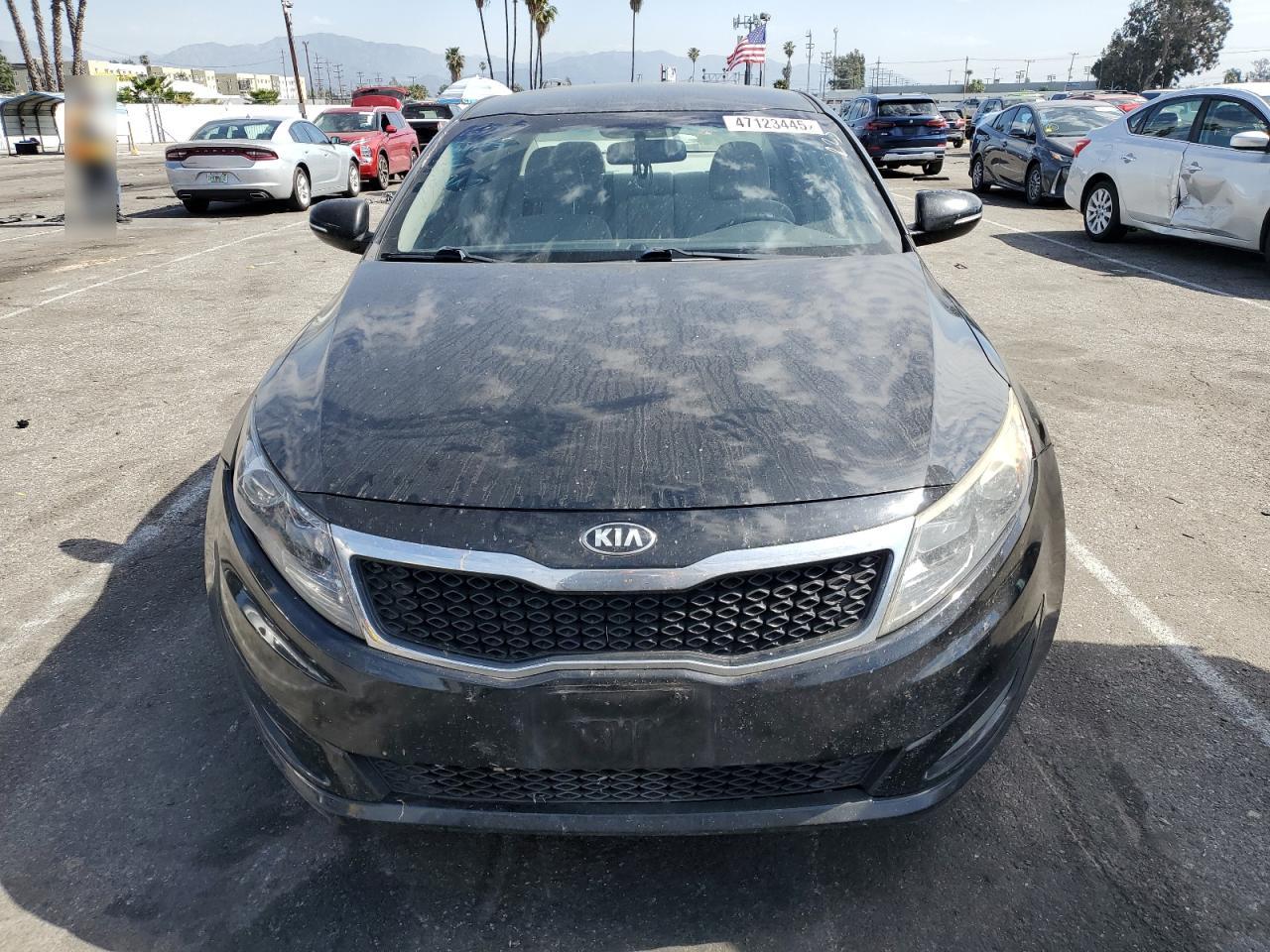 2013 KIA Optima VIN 5XXGM4A7XDG115957 Copart auction photo, vandalism damage thumbnail 5