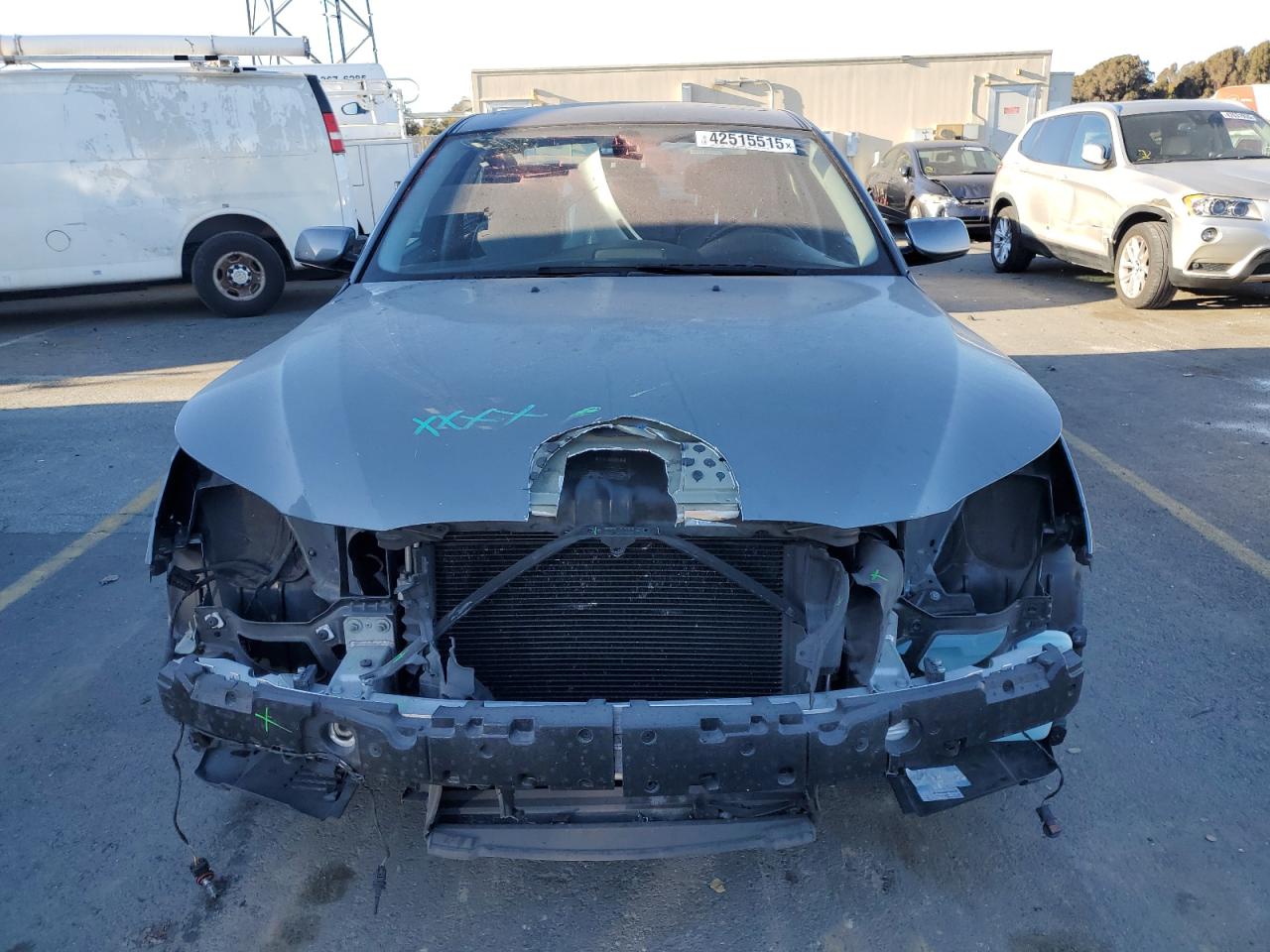 2010 BMW 5er VIN WBANU5C5XAC127088 Copart auction photo, front end damage thumbnail 5