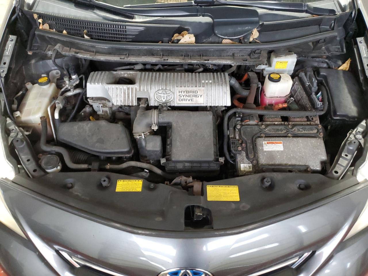 2012 Toyota Prius VIN JTDZN3EUXC3104343 Copart auction photo, minor dent/scratches damage thumbnail 11
