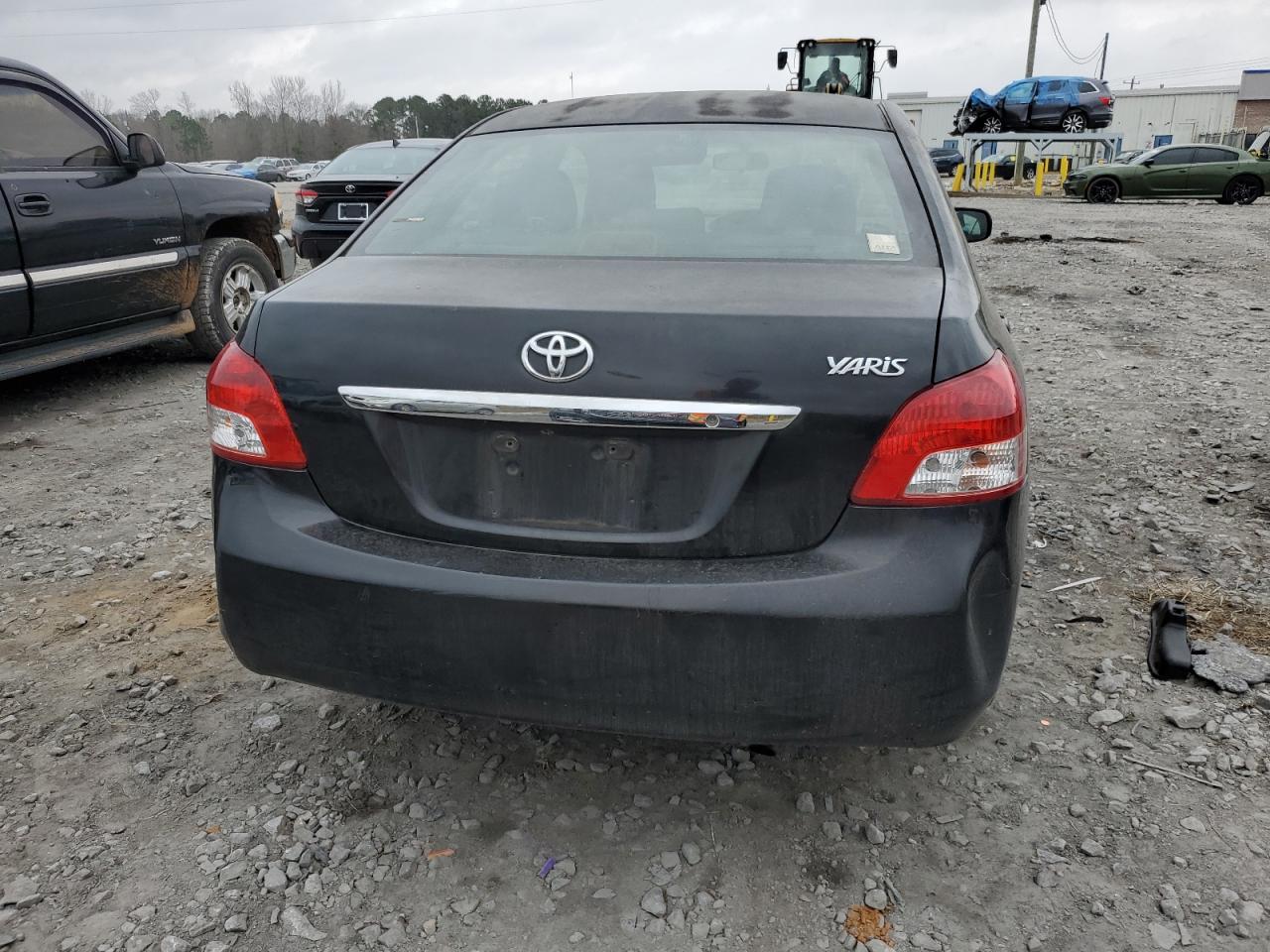 2012 Toyota Yaris VIN JTDBT4K36C1418754 Copart auction photo, mechanical damage thumbnail 6