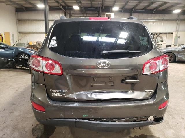 2012 Hyundai Santa Fe VIN 5XYZGDAB3CG149947 Copart auction photo, rear end / side damage thumbnail 6