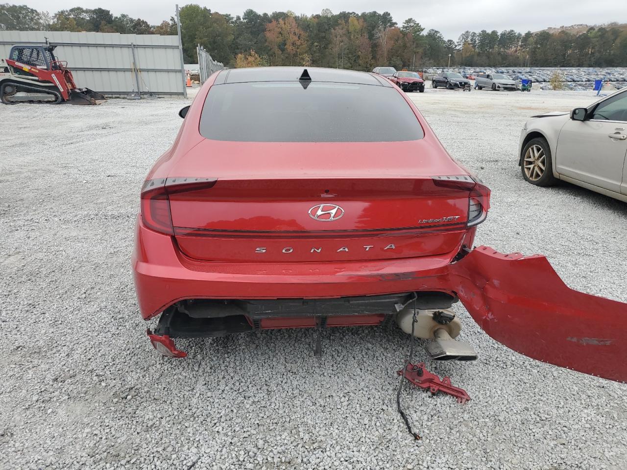 2021 Hyundai Sonata VIN 5NPEH4J28MH070151 Copart auction photo, rear end damage thumbnail 6