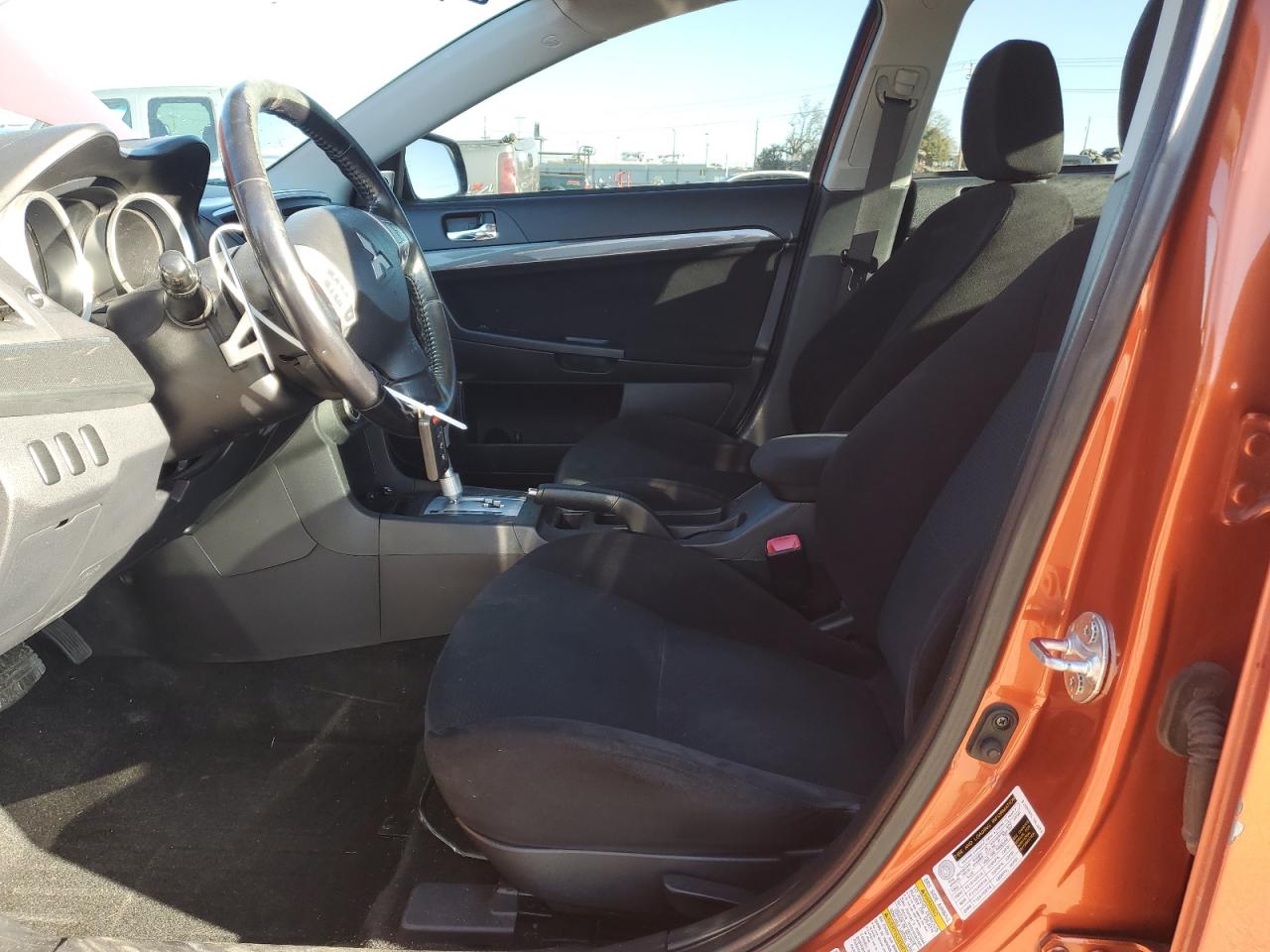 2009 Mitsubishi Lancer VIN JA3AU86W29U021360 Copart auction photo, rear end / front end damage thumbnail 7