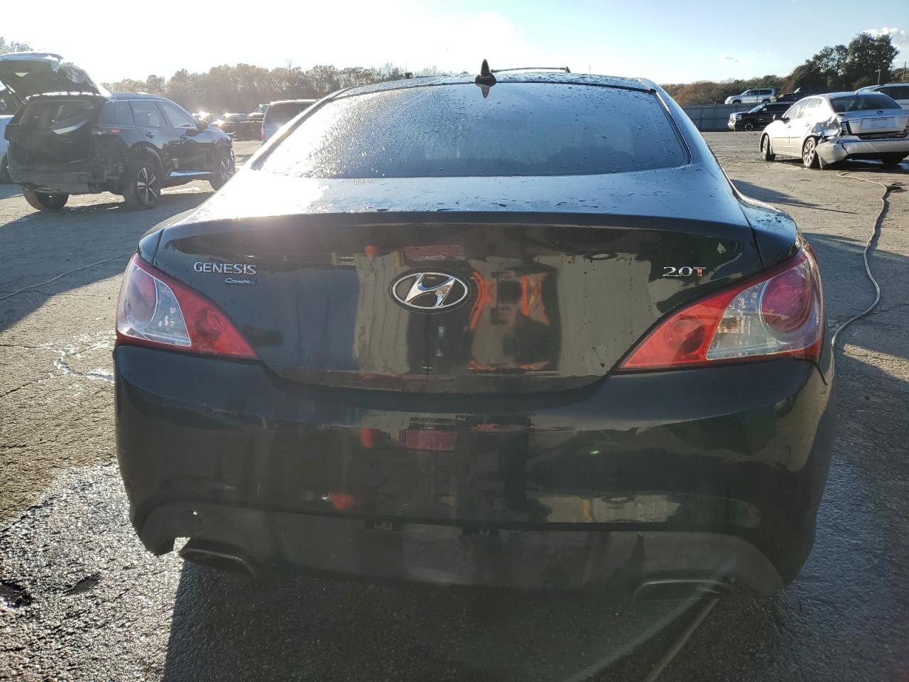 2010 Hyundai Genesis VIN KMHHT6KD0AU027573 Copart auction photo, front end damage thumbnail 6