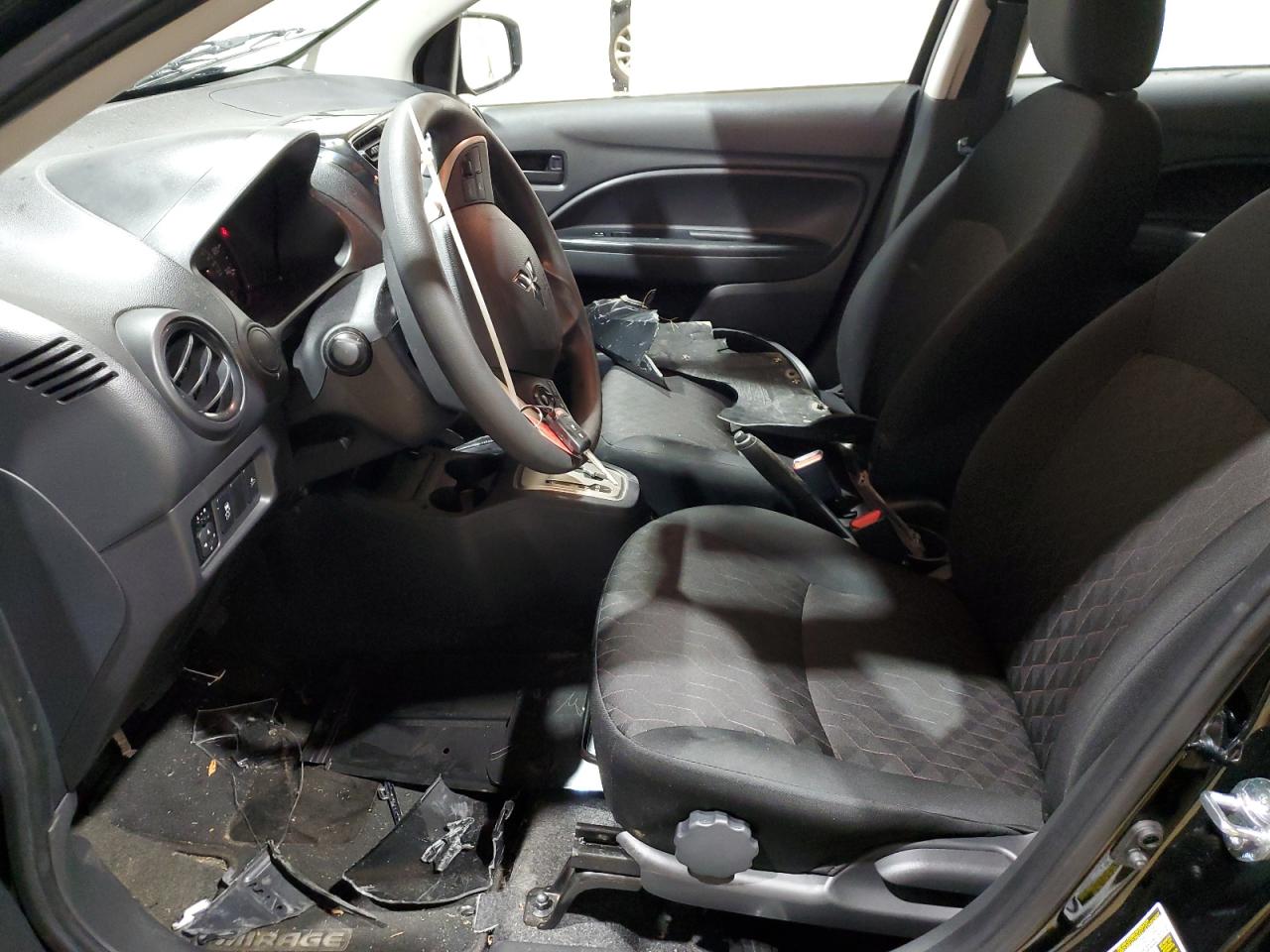 2024 Mitsubishi Mirage VIN ML32AUHJ4RH019257 Copart auction photo, front end / rear end damage thumbnail 7