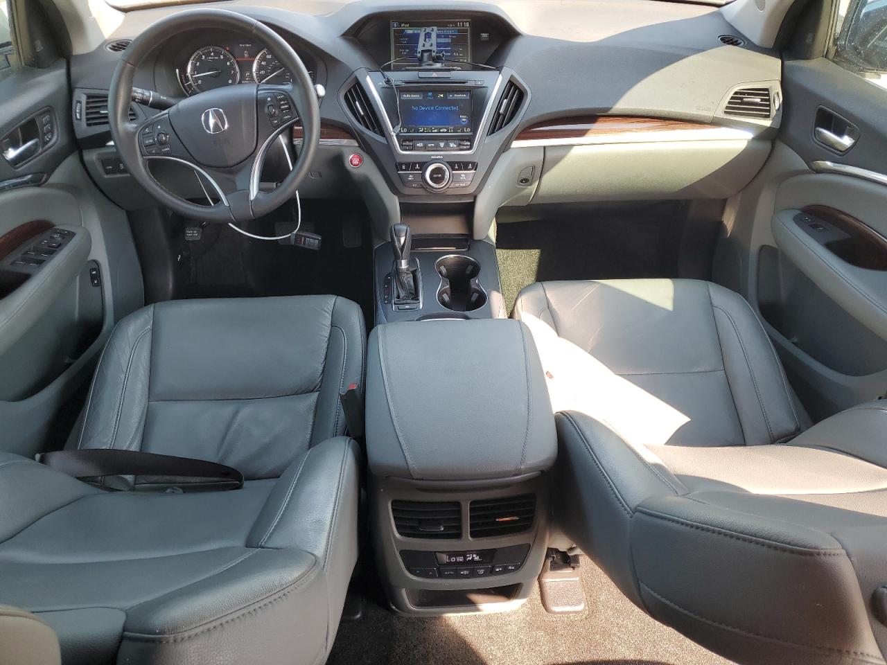 2015 Acura MDX VIN 5FRYD3H46FB012839 Copart auction photo, side damage thumbnail 8