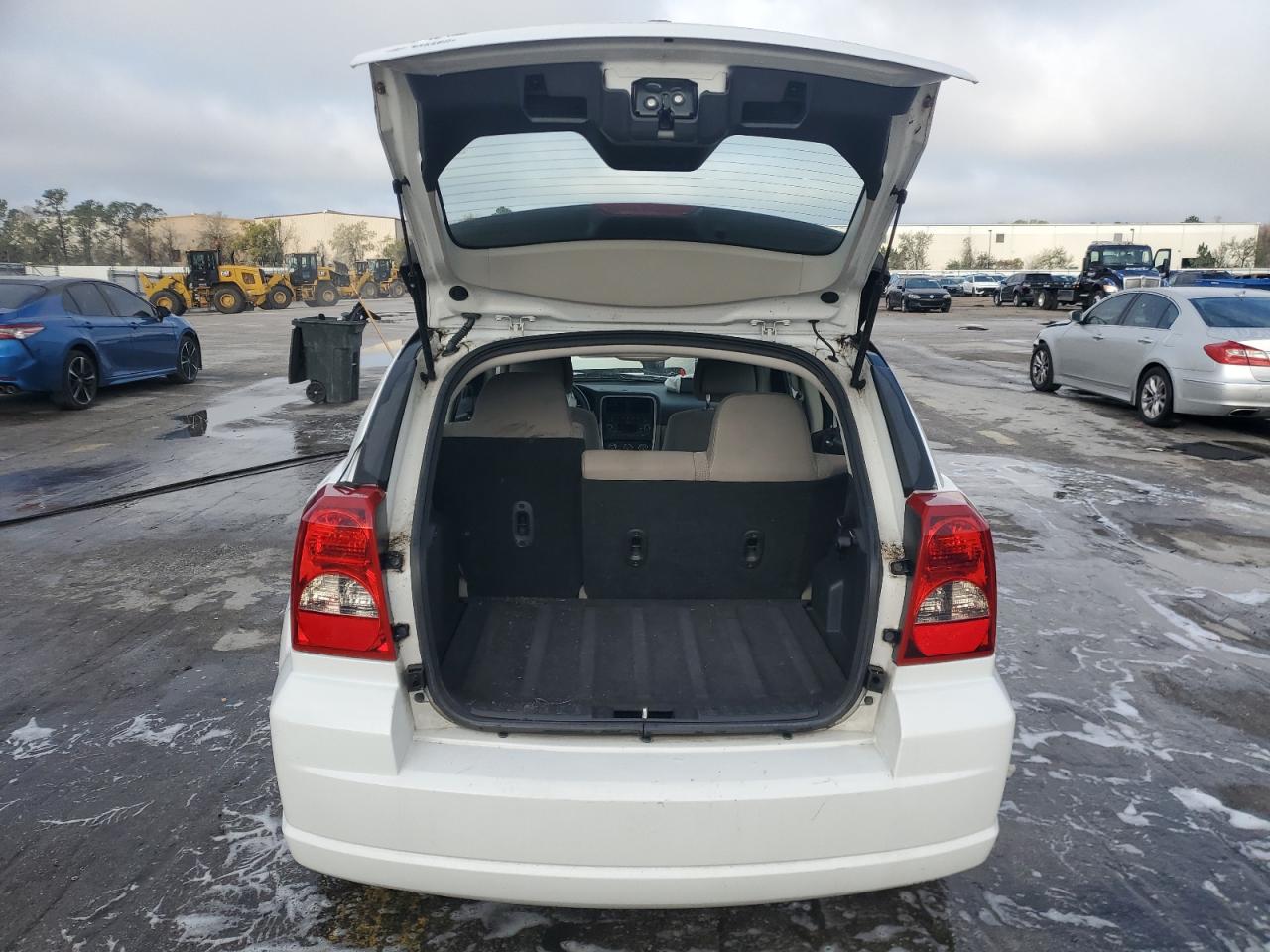 2011 Dodge Caliber VIN 1B3CB3HA7BD255067 Copart auction photo, front end / side damage thumbnail 6