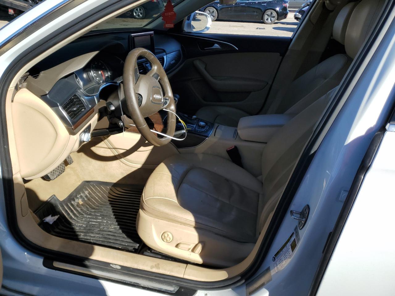 2014 Audi A6 VIN WAUGFAFC6EN139903 Copart auction photo, side damage thumbnail 7
