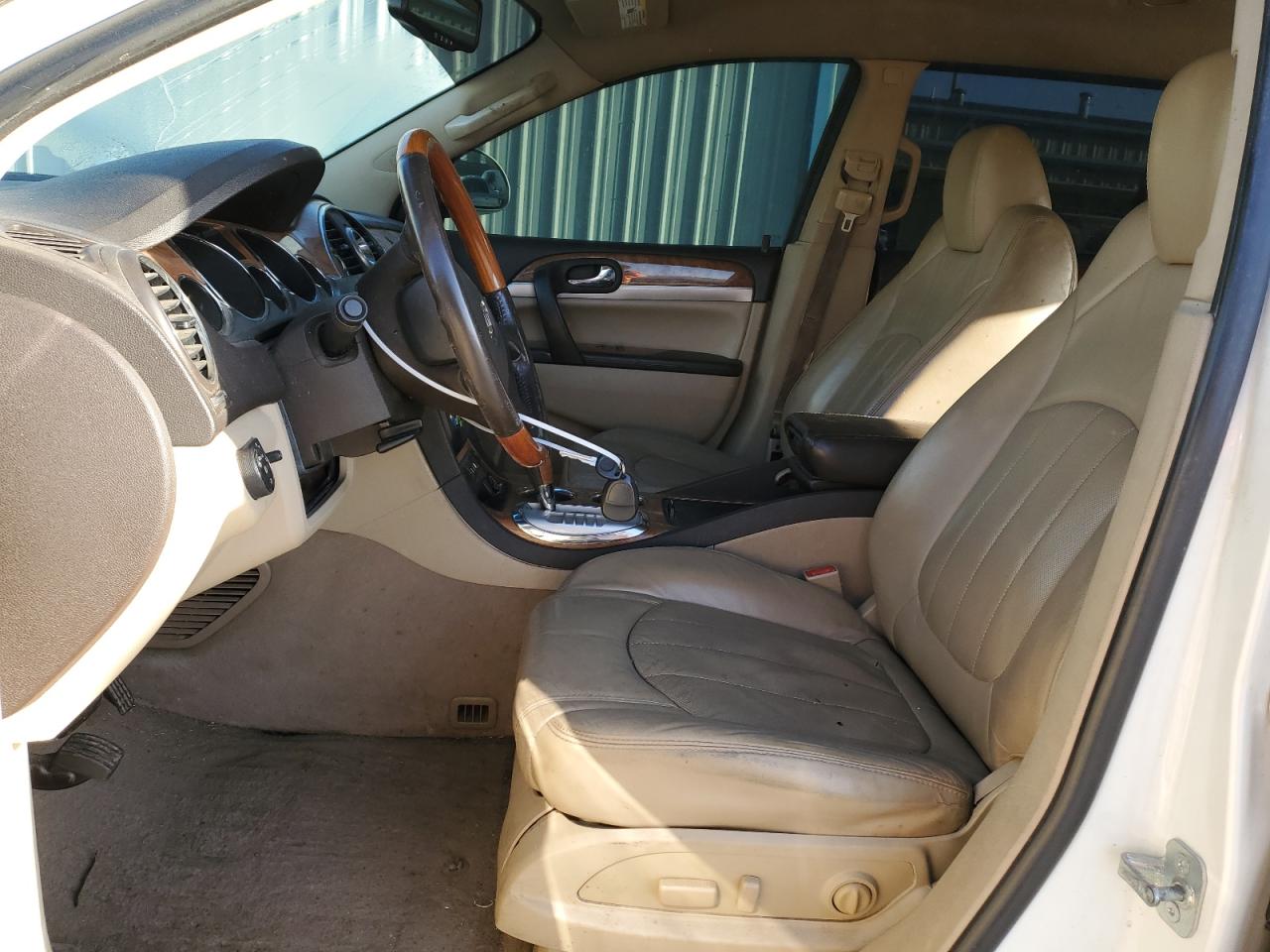 2012 Buick Enclave VIN 5GAKRCED4CJ256282 Copart auction photo, front end / side damage thumbnail 7