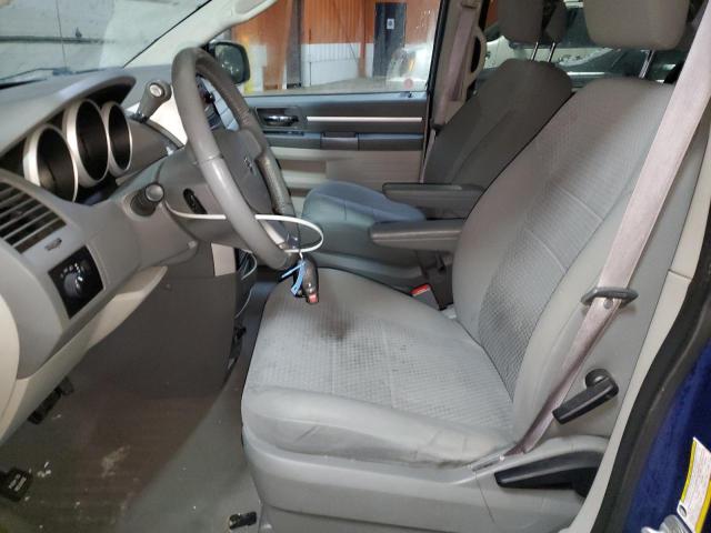 2010 Dodge Caravan VIN 2D4RN4DE3AR292470 Copart auction photo, rear end / hail damage thumbnail 7