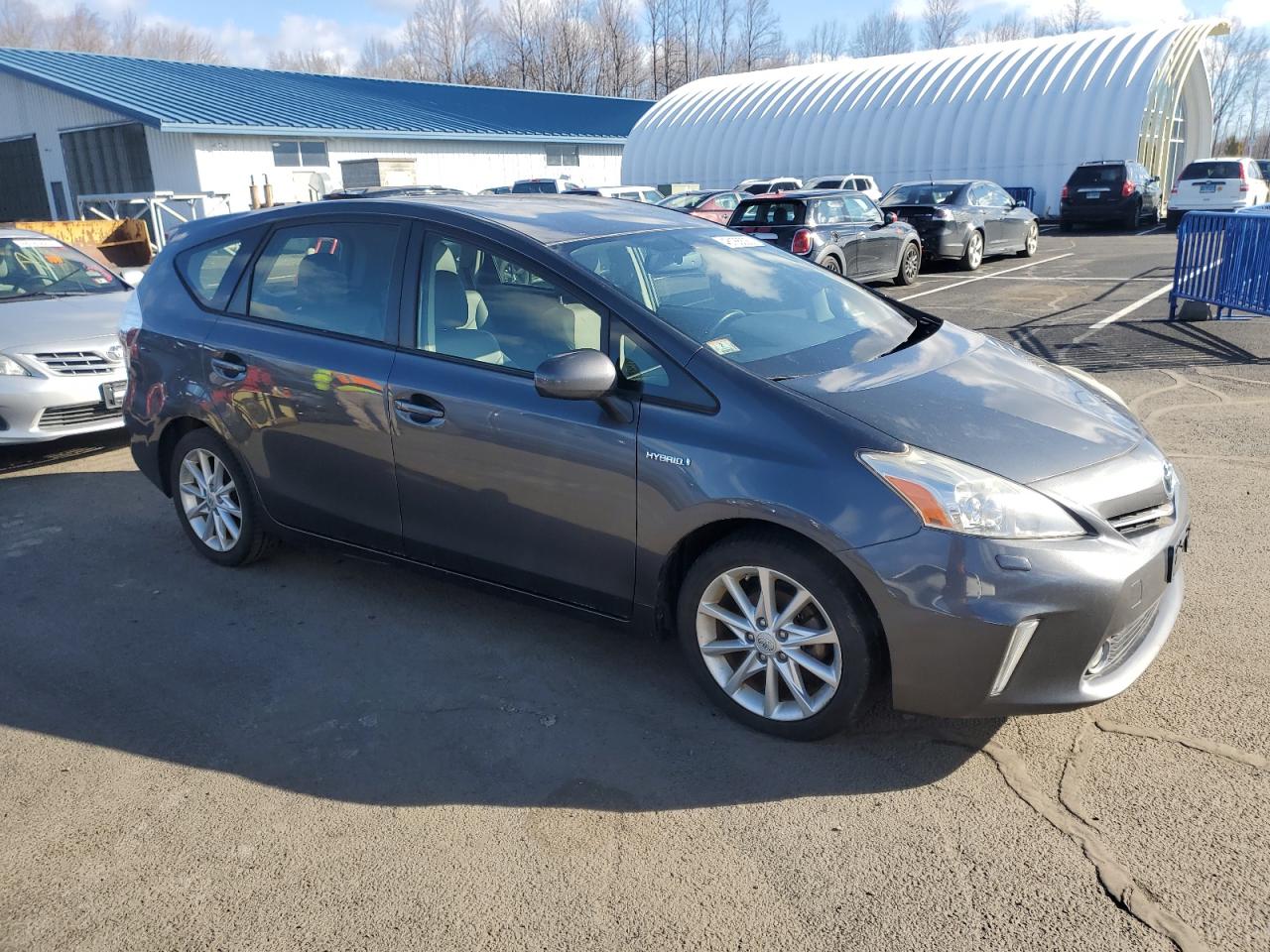 2014 Toyota Prius VIN JTDZN3EU7E3334344 Copart auction photo, minor dent/scratches / mechanical damage thumbnail 4