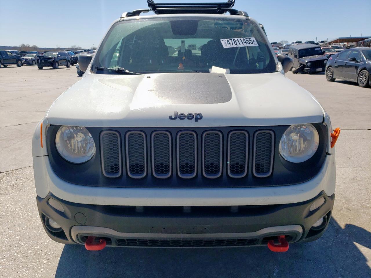 2018 Jeep Renegade VIN ZACCJBCBXJPH56501 Copart auction photo, front end damage thumbnail 5