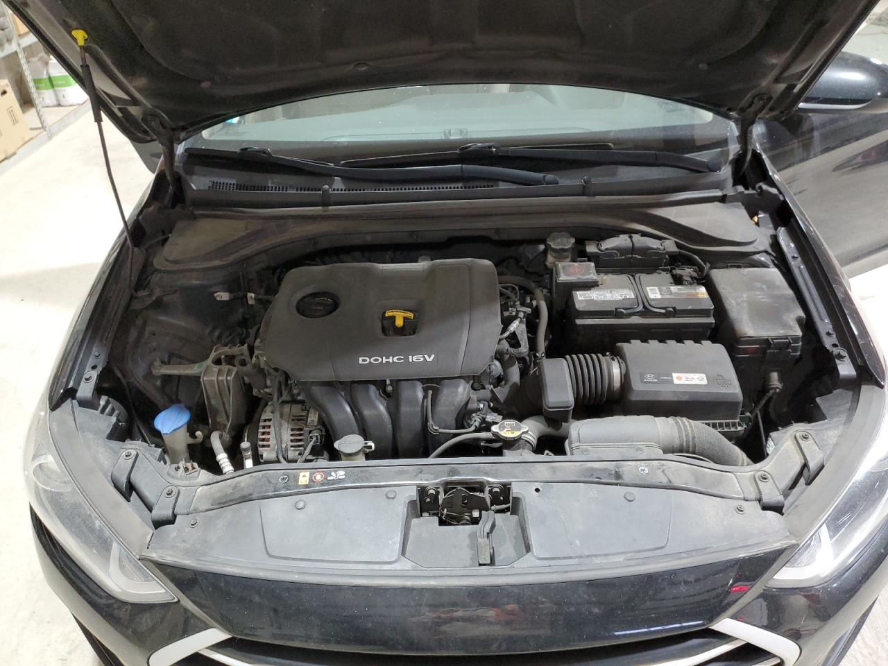 2018 Hyundai Elantra VIN 5NPD84LF7JH385790 Copart auction photo, side damage thumbnail 11