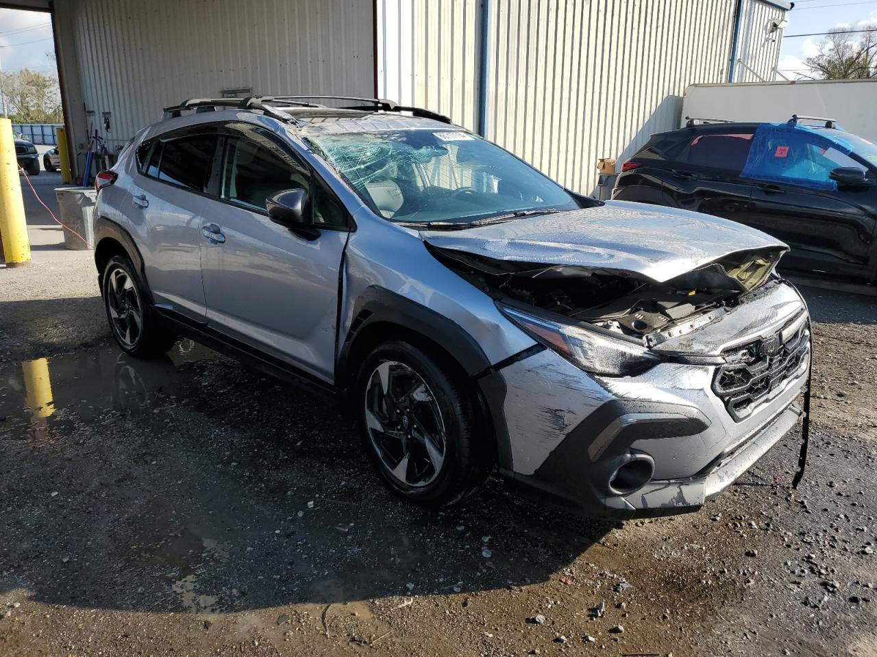 2024 Subaru XV VIN 4S4GUHM69R3712224 Copart auction photo, rollover damage thumbnail 4