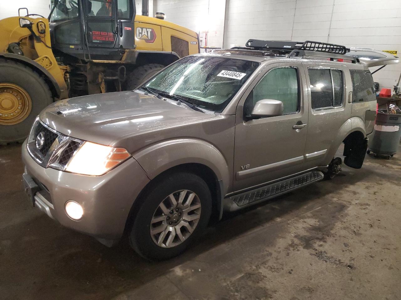2008 Nissan Pathfinder VIN 5N1BR18B08C615017