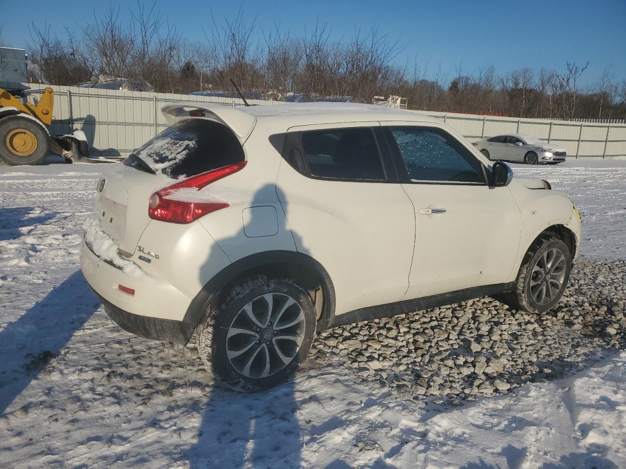 2013 Nissan Juke VIN JN8AF5MVXDT206795 Copart auction photo, front end damage thumbnail 3