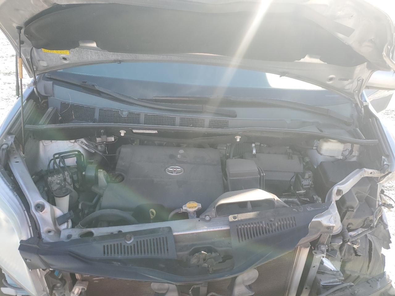 2014 Toyota Sienna VIN 5TDKK3DCXES494980 Copart auction photo, front end damage thumbnail 12