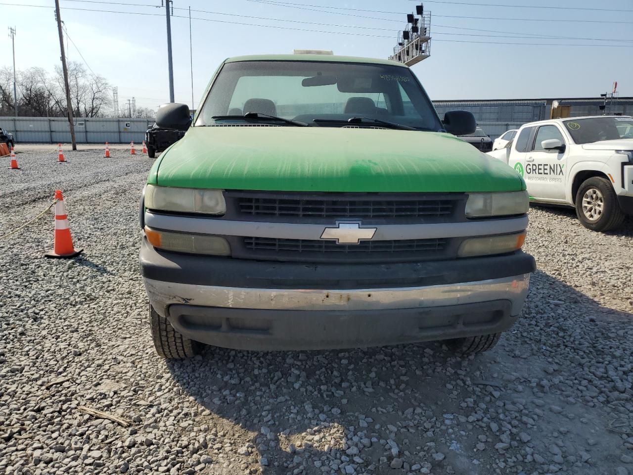 2002 Chevrolet Silverado VIN 1GCGC24U62Z307458 Copart auction photo, side / rear end damage thumbnail 5