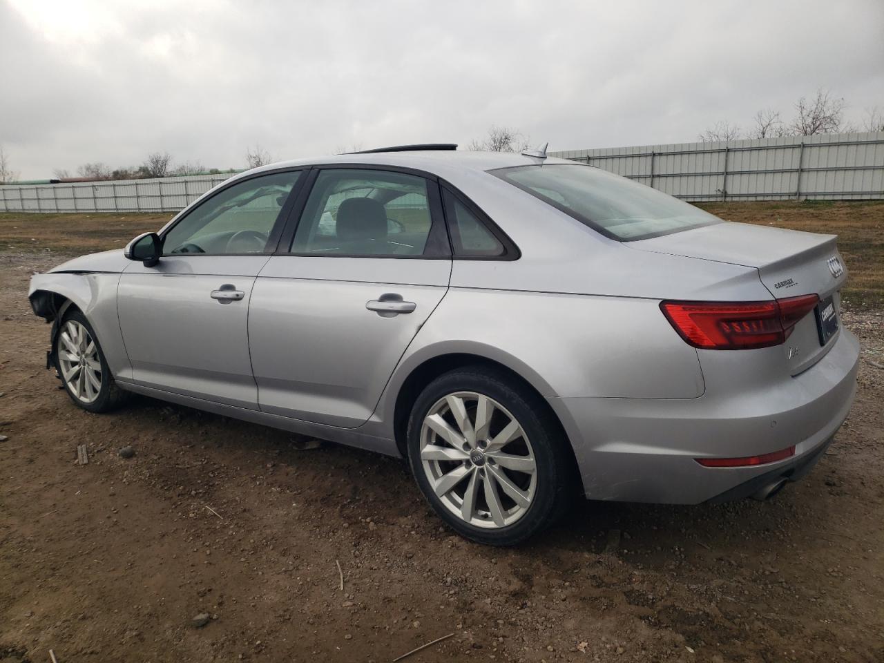 2017 Audi A4 VIN WAUANAF48HN001611 Copart auction photo, front end / mechanical damage thumbnail 2