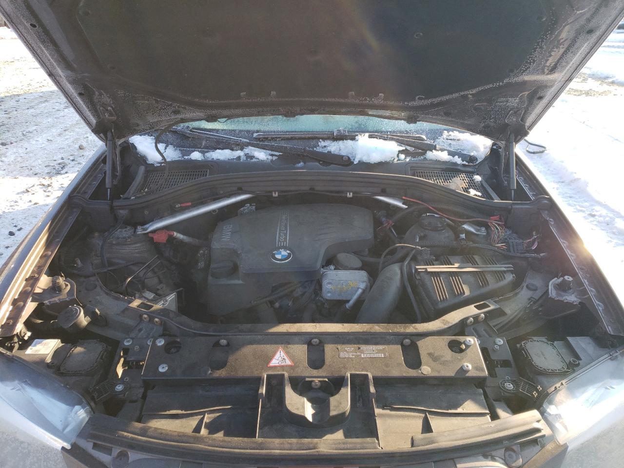 2014 BMW X3 VIN 5UXWX9C52E0D19913 Copart auction photo, side damage thumbnail 12