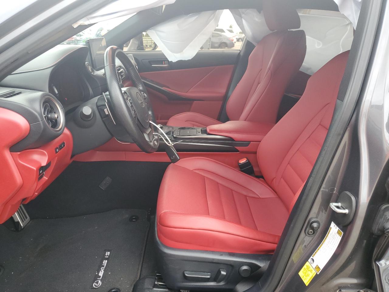 2021 Lexus IS VIN JTHGZ1B23M5045465 Copart auction photo, side damage thumbnail 7