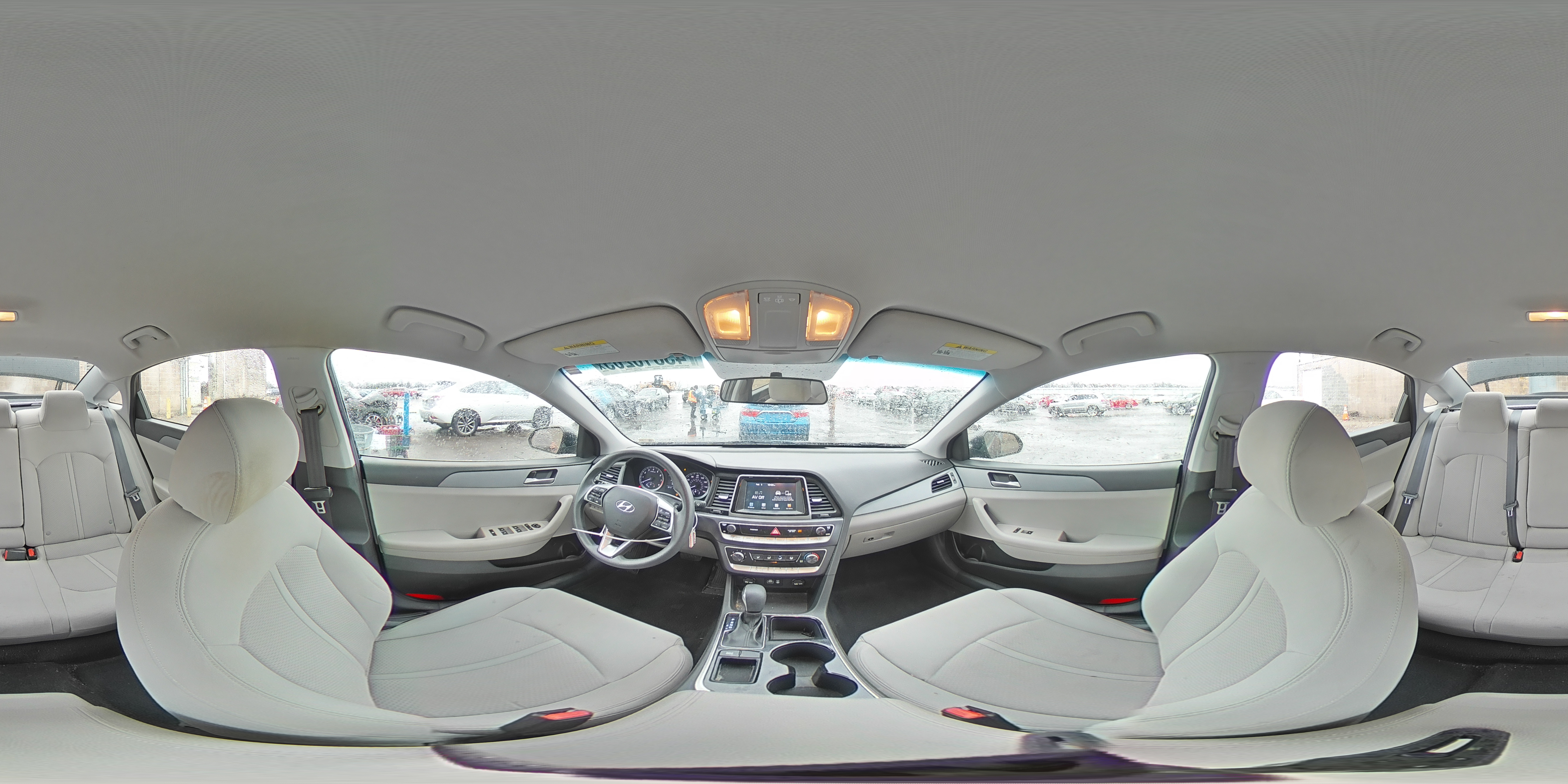 2019 Hyundai Sonata VIN 5NPE24AF3KH819603 Copart auction photo, rear end damage thumbnail 13