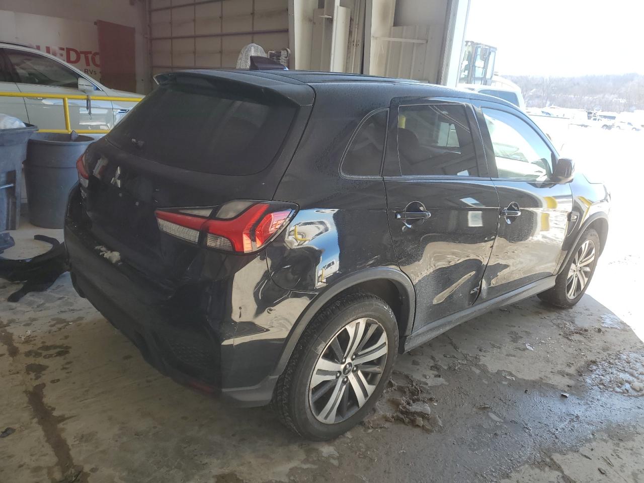 2020 Mitsubishi Outlander VIN JA4AP3AU7LU006081 Copart auction photo, normal wear damage thumbnail 3
