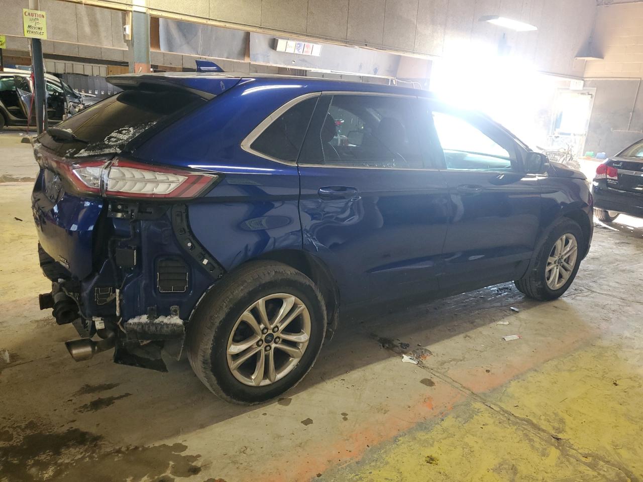 2015 Ford Edge VIN 2FMTK4J91FBC31925 Copart auction photo, rear end / minor dent/scratches damage thumbnail 3