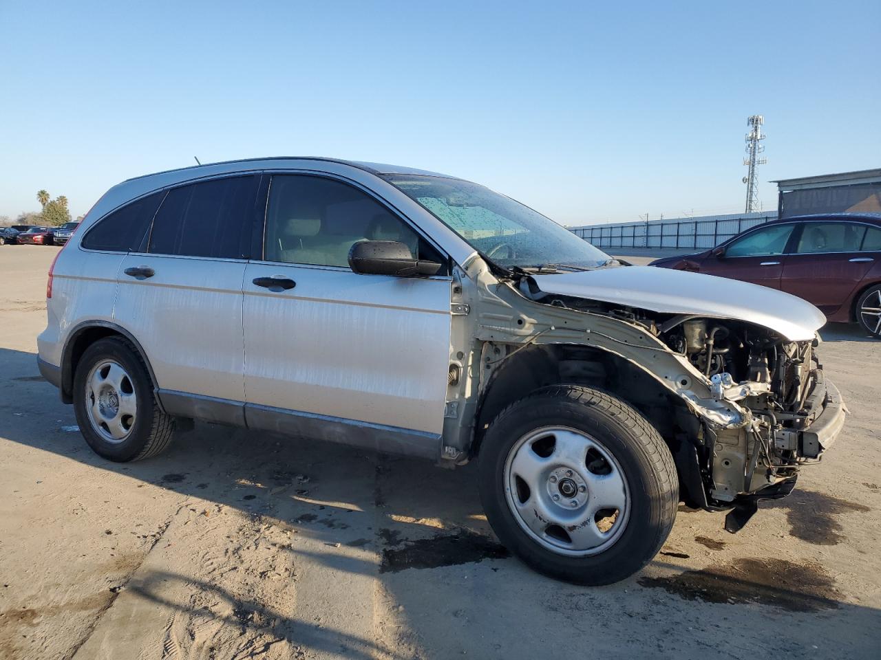 2009 Honda CR-V VIN 5J6RE38319L017811 Copart auction photo, front end damage thumbnail 4