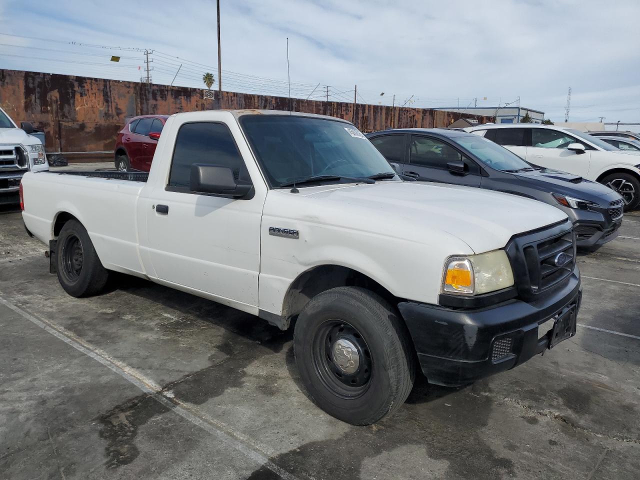 2006 Ford Ranger VIN 1FTYR10U06PA72494 Copart auction photo, front end / rear end damage thumbnail 4