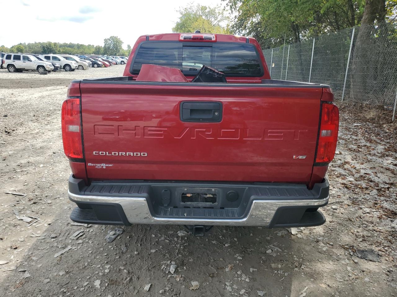2021 Chevrolet Colorado VIN 1GCGTCEN1M1296660 Copart auction photo, front end / minor dent/scratches damage thumbnail 6