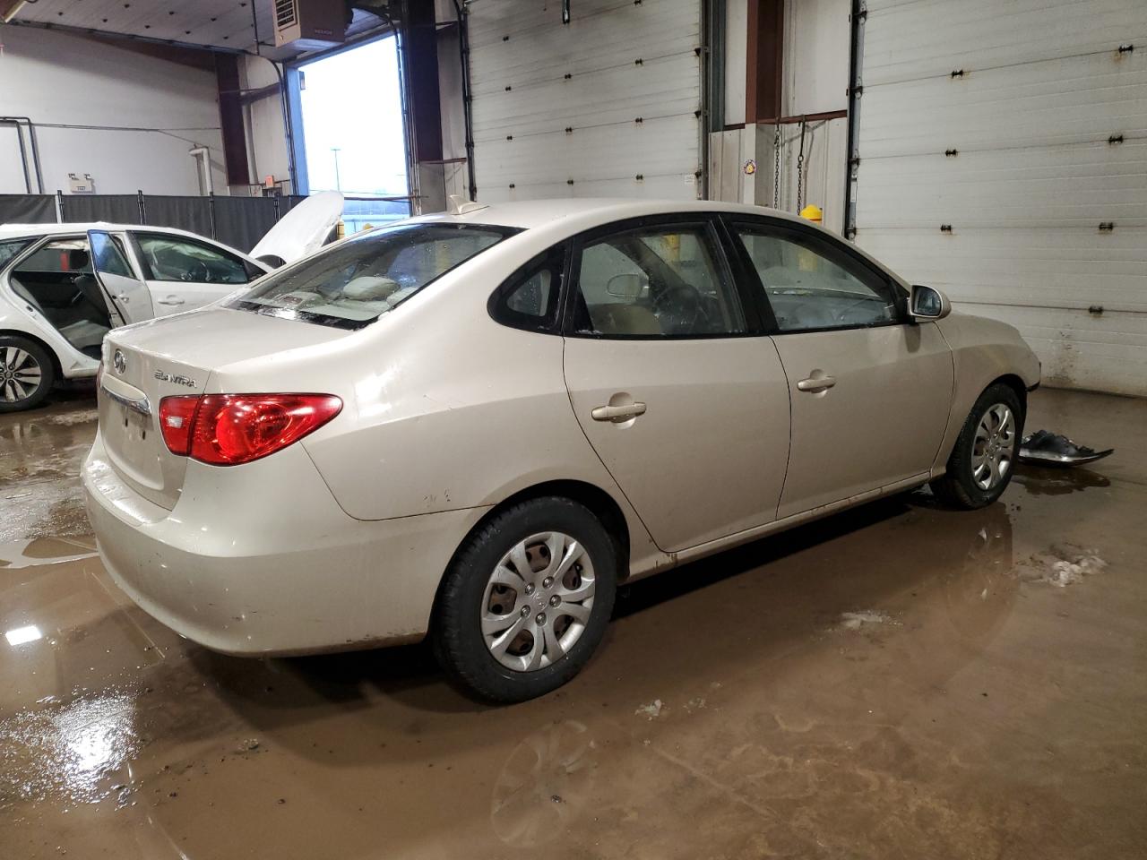 2010 Hyundai Elantra VIN KMHDU4AD1AU202480 Copart auction photo, front end damage thumbnail 3
