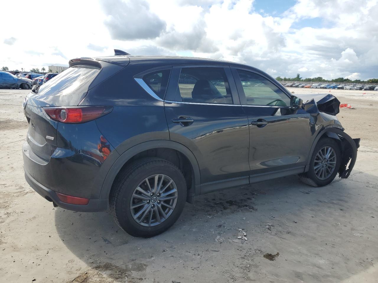 2019 Mazda CX-5 VIN JM3KFACM6K0572681 Copart auction photo, front end damage thumbnail 3