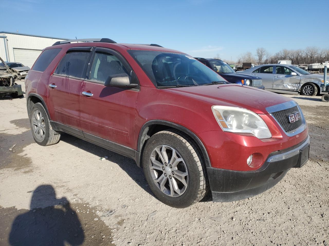 2012 GMC Acadia VIN 1GKKRNED1CJ412373 Copart auction photo, front end damage thumbnail 4