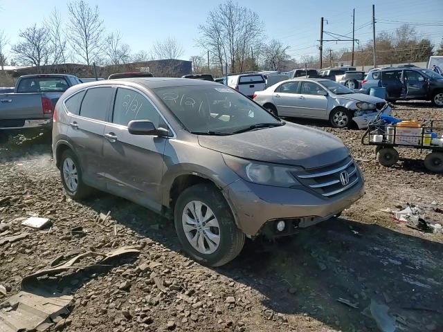 2012 Honda CR-V VIN 5J6RM4H57CL001274 Copart auction photo, side damage thumbnail 11