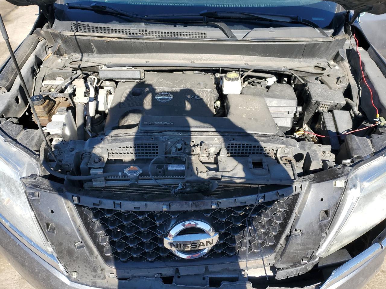 2016 Nissan Pathfinder VIN 5N1AR2MN5GC667968 Copart auction photo, front end damage thumbnail 14
