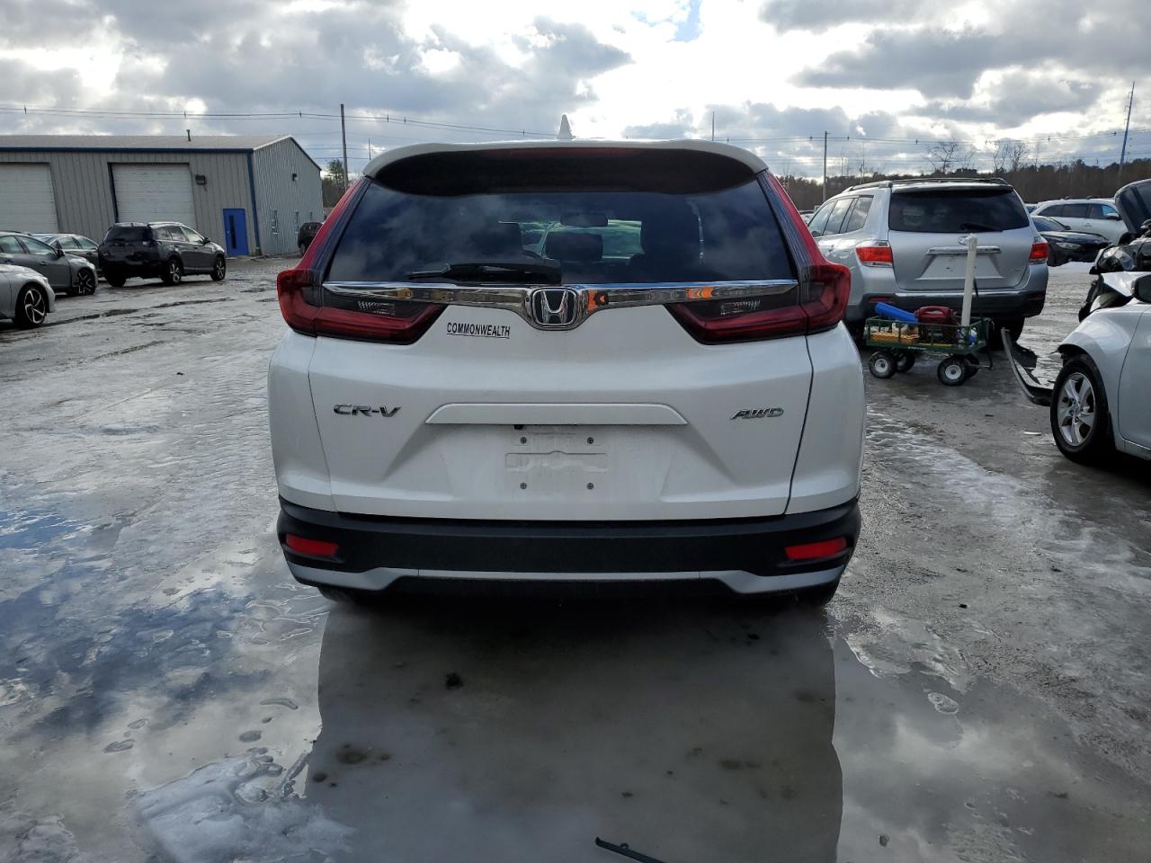 2020 Honda CR-V VIN 2HKRW2H88LH700206 Copart auction photo, front end damage thumbnail 6
