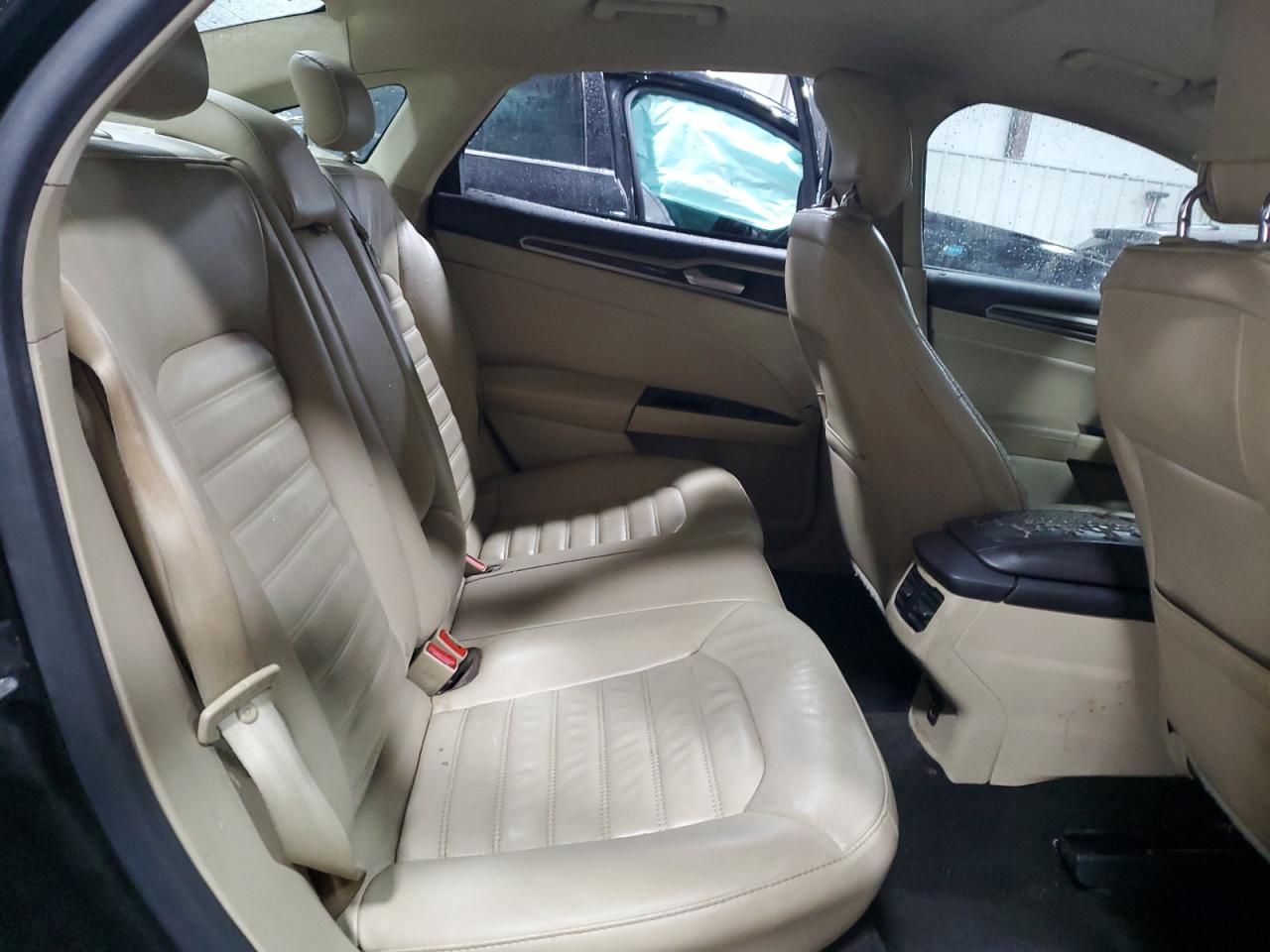 2015 Ford Fusion VIN 1FA6P0HDXF5109418 Copart auction photo, side / rear end damage thumbnail 10