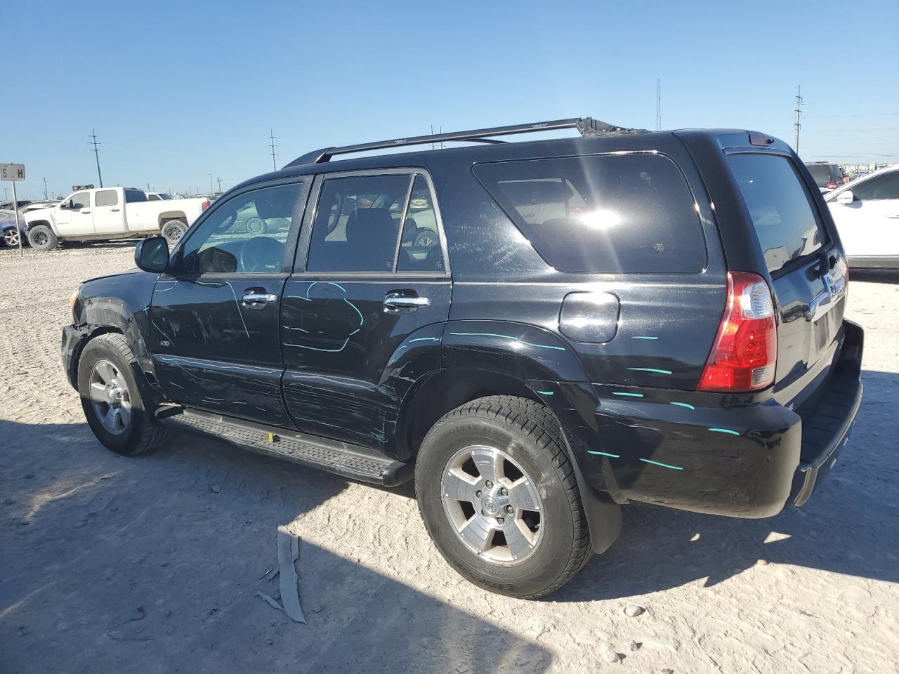 2006 Toyota 4Runner VIN JTEZU14R568065474 Copart auction photo, front end / side damage thumbnail 2
