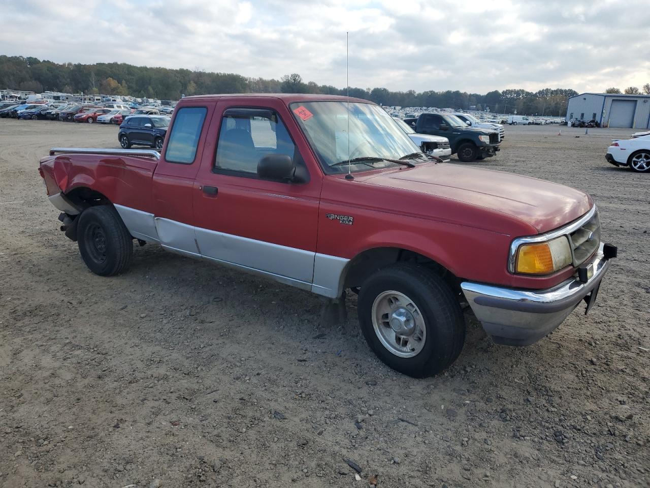 1997 Ford Ranger VIN 1FTCR14XXVPA23008 Copart auction photo, rear end / side damage thumbnail 4