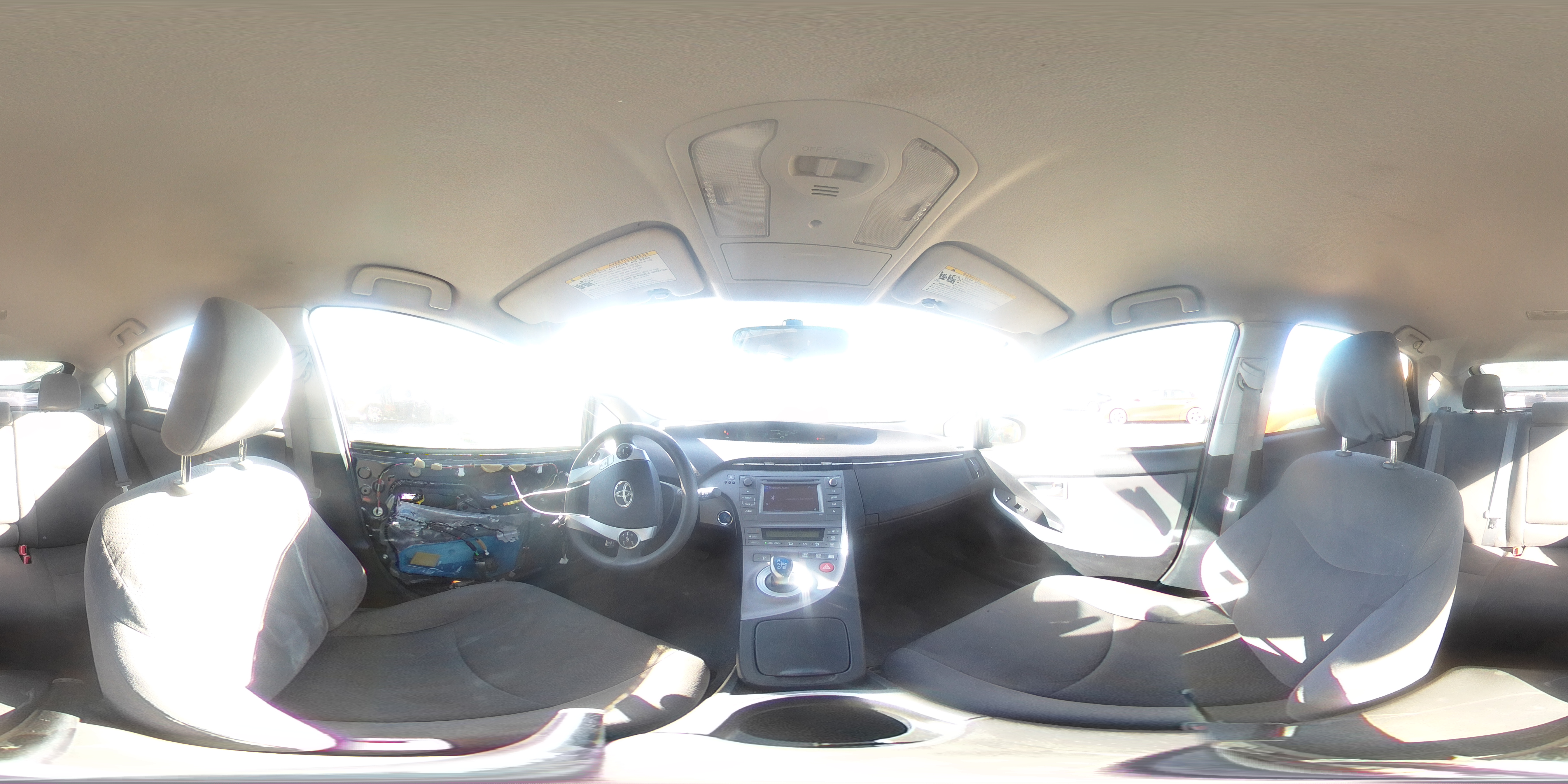 2015 Toyota Prius VIN JTDKN3DU6F0433680 Copart auction photo, front end damage thumbnail 12