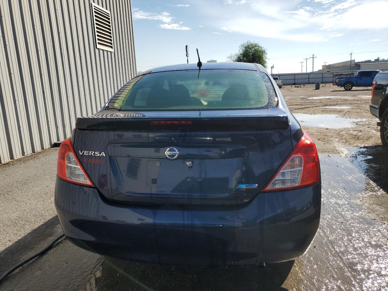 2014 Nissan Versa VIN 3N1CN7APXEL870175 Copart auction photo, side damage thumbnail 6