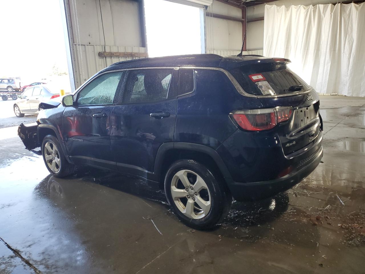 2018 Jeep Compass VIN 3C4NJDBB4JT250046 Copart auction photo, front end damage thumbnail 2