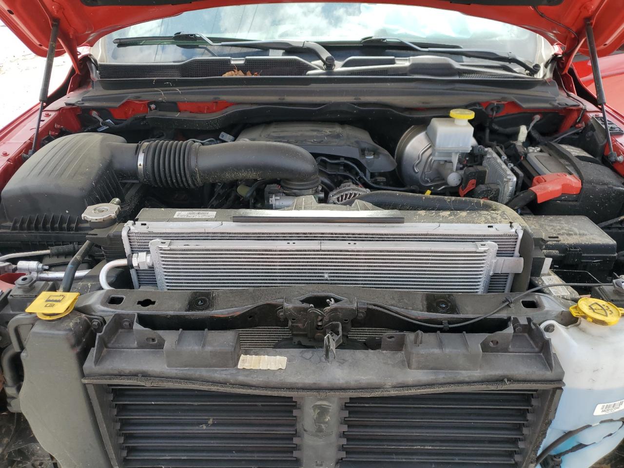 2021 RAM 1500 VIN 1C6RREBT8MN709423 Copart auction photo, front end damage thumbnail 11