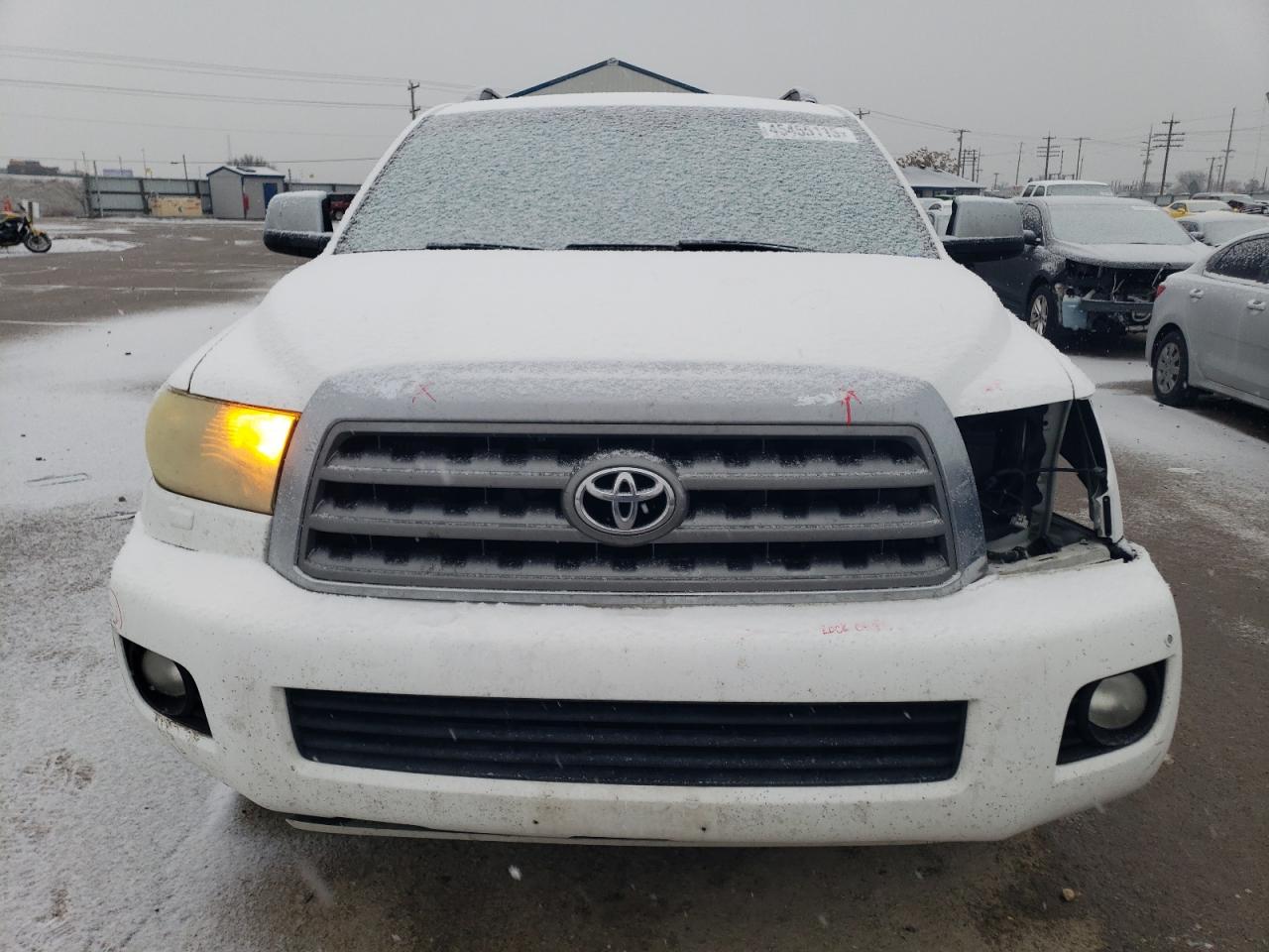2008 Toyota Sequoia VIN 5TDBY68A18S021725 Copart auction photo, all over damage thumbnail 5
