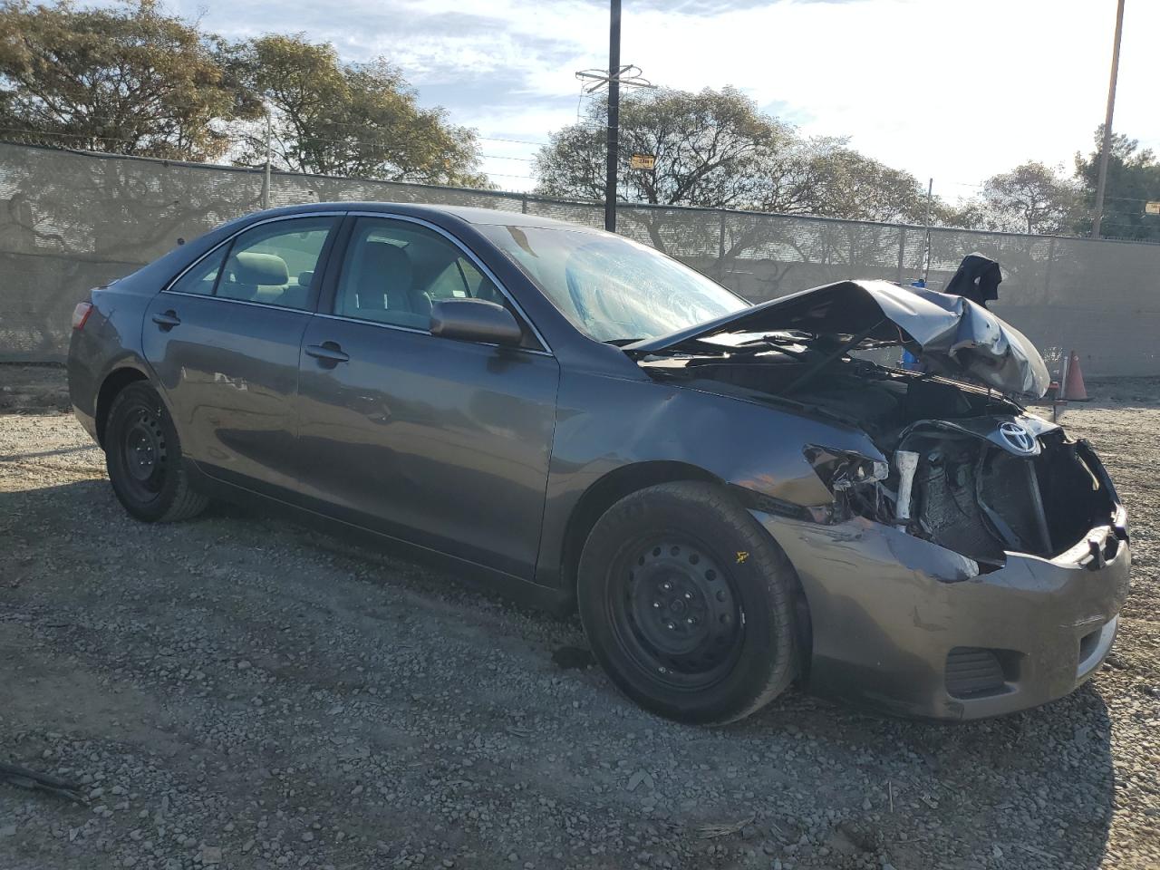 2010 Toyota Camry VIN 4T4BF3EK0AR079281 Copart auction photo, front end / rear end damage thumbnail 4