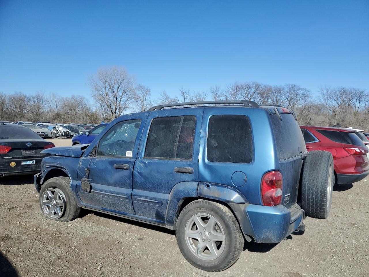 2004 Jeep Liberty (North America) VIN 1J4GL58K04W127014 Copart auction photo, all over damage thumbnail 2